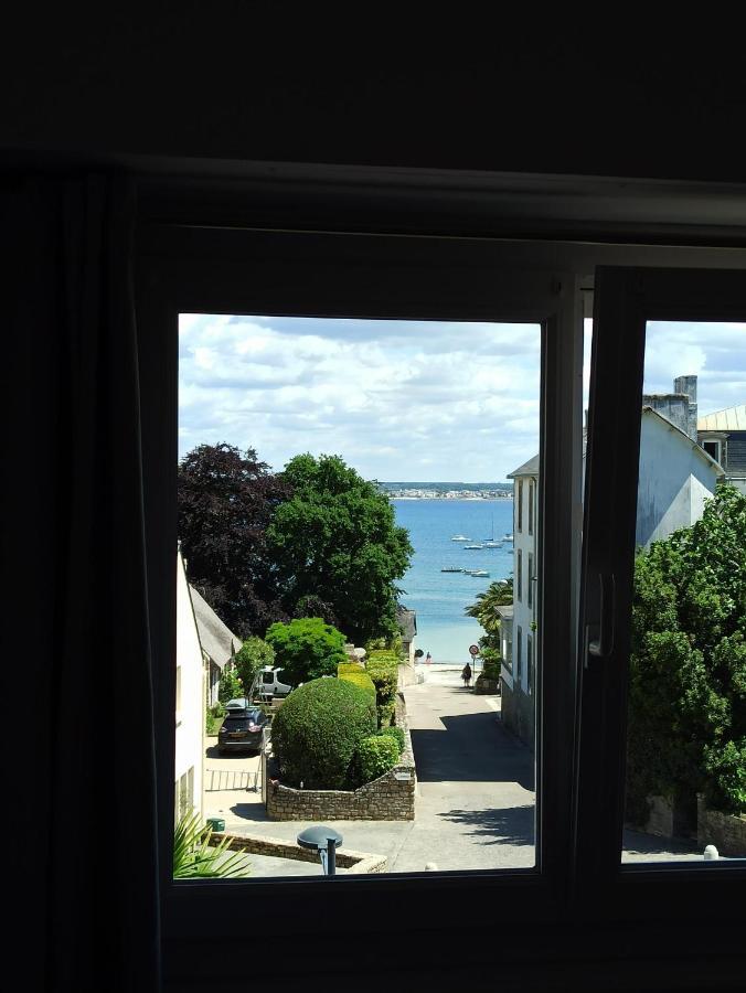 Hotel De La Cale Fouesnant Bagian luar foto